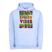 Pigment Grape Ice Halloween Spooky Vibes Urban Hoodie - Artiststas