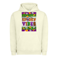 Pigment Pistachio Halloween Spooky Vibes Urban Hoodie - Artiststas