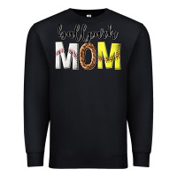 Black ballpark mom Premium Sweatshirt - texasbilliewilder