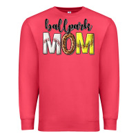 Cardinal ballpark mom Premium Sweatshirt - texasbilliewilder