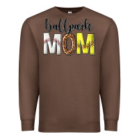Chestnut ballpark mom Premium Sweatshirt - texasbilliewilder