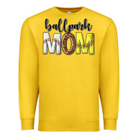 Lemon ballpark mom Premium Sweatshirt - texasbilliewilder