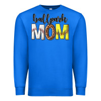 True Royal ballpark mom Premium Sweatshirt - texasbilliewilder