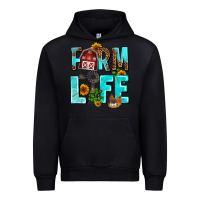 Black farm life Urban Hoodie - AdoDesignShop