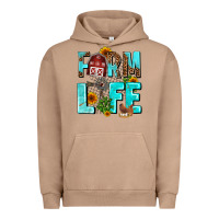 Pigment Burro farm life Urban Hoodie - AdoDesignShop