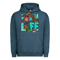Pigment Midnight Navy farm life Urban Hoodie - AdoDesignShop