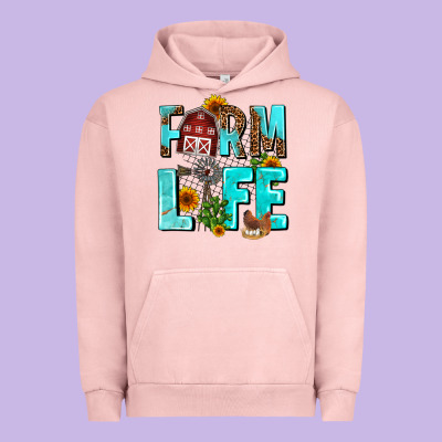 Farm Life Urban Hoodie Designed By Adodesignshop