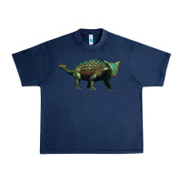 Navy ankylosaurus Urban Heavy Tee - Artiststas