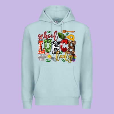 School Lunch Lady Premium Hoodie Designed By Adodesignshop