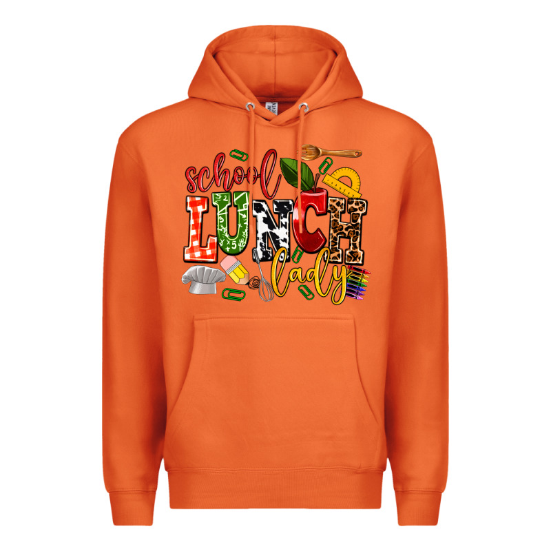 School Lunch Lady Premium Hoodie by AdoDesignShop | Teevron