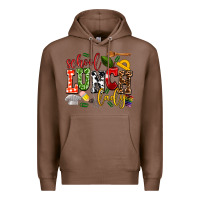 Chestnut school lunch lady Premium Hoodie - AdoDesignShop