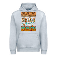 Heather Grey Hello fall Urban Hoodie - Artiststas