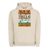 Pigment French Oak Hello fall Urban Hoodie - Artiststas