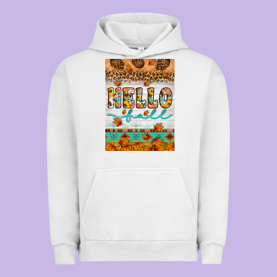 Hello Fall Urban Hoodie Designed By Artiststas
