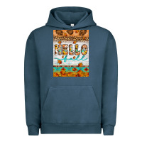 Pigment Midnight Navy Hello fall Urban Hoodie - Artiststas