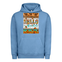 Pigment Pebble Blue Hello fall Urban Hoodie - Artiststas