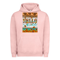 Pigment Salmon Hello fall Urban Hoodie - Artiststas