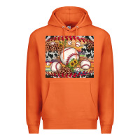 Carrot baseball leopard cowhide sunflower Premium Hoodie - JahusDesignShop