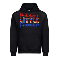 Black mommy’s little firecracker Urban Hoodie - JahusDesignShop