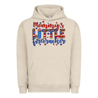 Pigment French Oak mommy’s little firecracker Urban Hoodie - JahusDesignShop