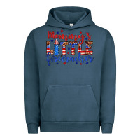 Pigment Midnight Navy mommy’s little firecracker Urban Hoodie - JahusDesignShop