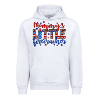 White mommy’s little firecracker Urban Hoodie - JahusDesignShop