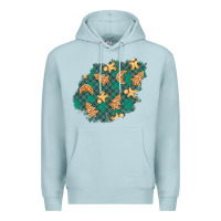 Blue Mist christmas gingerbread cookies patch Premium Hoodie - BundleAndBundleShop