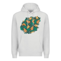 Dove Grey christmas gingerbread cookies patch Premium Hoodie - BundleAndBundleShop