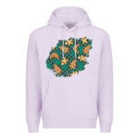 Lilac christmas gingerbread cookies patch Premium Hoodie - BundleAndBundleShop