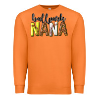 Carrot ballpark nana with leopard Premium Sweatshirt - texasbilliewilder