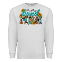 Dove Grey band mom Premium Sweatshirt - texasbilliewilder