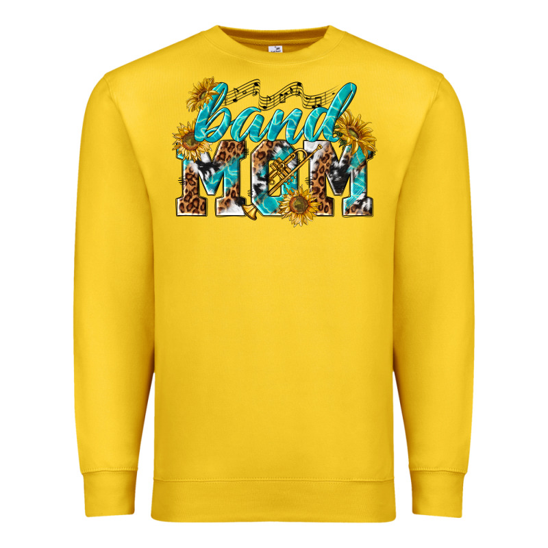 Band Mom Premium Sweatshirt by texasbilliewilder | Teevron