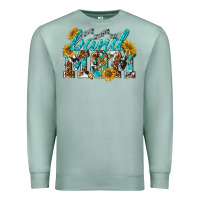 Seafoam band mom Premium Sweatshirt - texasbilliewilder