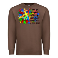 Chestnut always unique totally intelligent sometimes myster Premium Sweatshirt - Zillion Design Studio