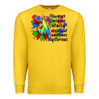 Lemon always unique totally intelligent sometimes myster Premium Sweatshirt - Zillion Design Studio