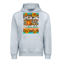 Heather Grey love fall Urban Hoodie - Artiststas