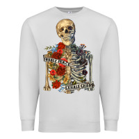 Dove Grey inhale peace exhale chaos Premium Sweatshirt - RanaPortraitStore