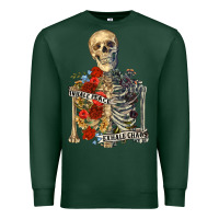 Sports Green inhale peace exhale chaos Premium Sweatshirt - RanaPortraitStore