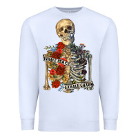 White inhale peace exhale chaos Premium Sweatshirt - RanaPortraitStore