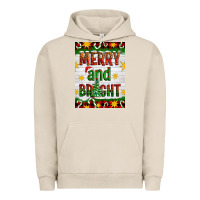 Pigment French Oak Merry And Bright Urban Hoodie - Artiststas