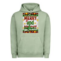 Pigment Oil Green Merry And Bright Urban Hoodie - Artiststas