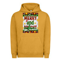 Pigment Peanut Butter Merry And Bright Urban Hoodie - Artiststas