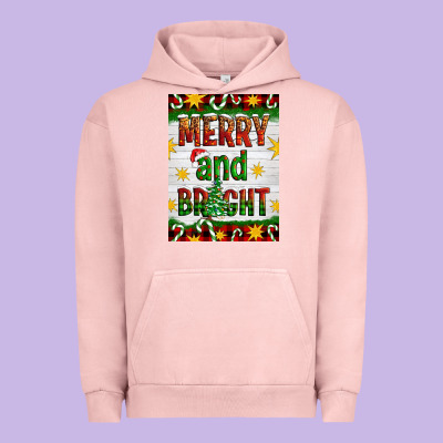 Merry And Bright Urban Hoodie Designed By Artiststas