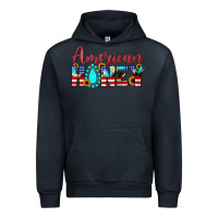 Navy american honey Urban Hoodie - JahusDesignShop