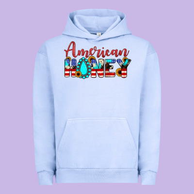 American Honey Urban Hoodie Designed By Jahusdesignshop