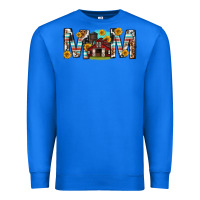 True Royal barn mom western mother s day Premium Sweatshirt - texasbilliewilder