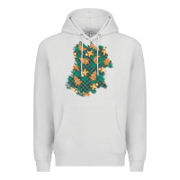 Dove Grey christmas gingerbread cookies patch Premium Hoodie - BundleAndBundleShop