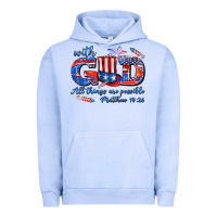 Pigment Grape Ice with god all things are possible usa Urban Hoodie - AdoDesignShop