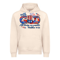 Sandshell with god all things are possible usa Urban Hoodie - AdoDesignShop