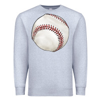 Heather Grey baseball Premium Sweatshirt - texasbilliewilder